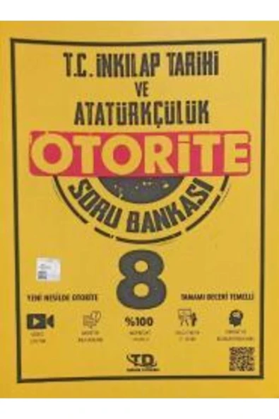 Tandem 8.Sınıf İnkilap Tarihi Otorite Soru Bankası ürün görseli 1