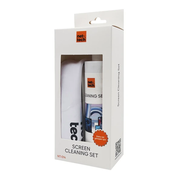 Nettech 250 ML Ekran Temizleme Solüsyonu Seti - Resim 2