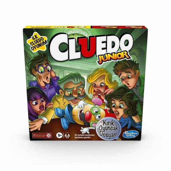 Hasbro Cluedo Junior Eğlenceli Çocuk Kutu Oyunu ürün görseli 1
