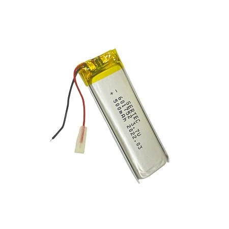 601752 3.7V 500 MAh Li-Polymer Pil Devreli/1.5A ürün görseli 1