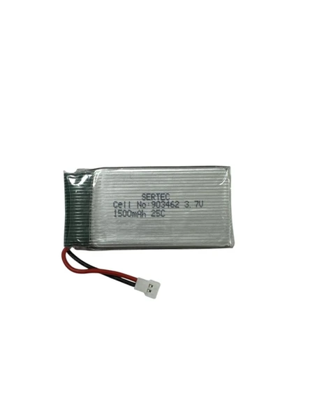 903462 / 3,7V - 1500mAh. - 25C  BEYAZ SOKET ürün görseli 1
