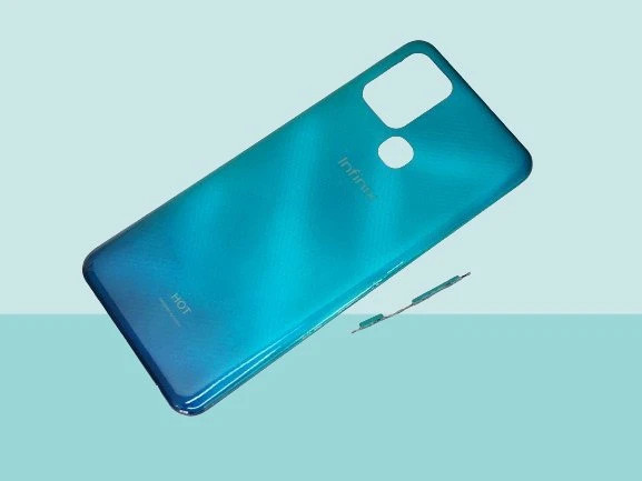 Tkgz - Infinix HOT 10 FULL FULL KASA Arka Kapak Batarya Kapağı - MAVİ ürün görseli 1