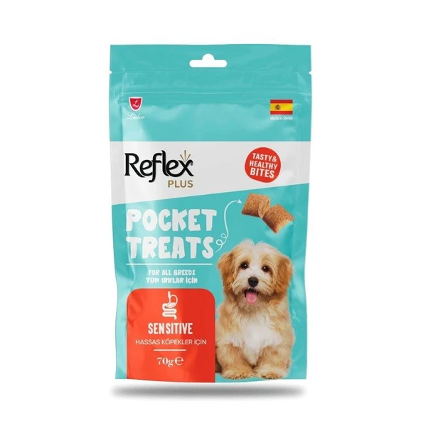 Reflex Plus Pocket Treats Hassas Köpekler İçin Köpek Ödül Maması 70 Gr ürün görseli 1