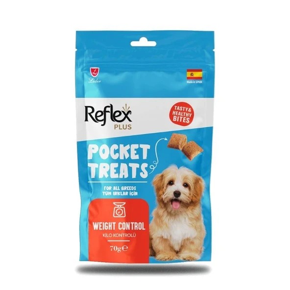 Reflex Plus Pocket Treats Kilo Kontrolü İçin Köpek Ödül Maması 70 Gr ürün görseli 1