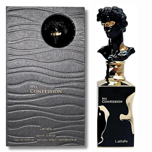 Lattafa His Confession for Men 100ml Edp  Parfüm ürün görseli 1
