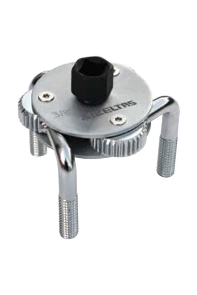 6375 26 6512 Çift Yönlü Üç Ayak Yağ Filtre Sökeceği 3/8"-1/2" ürün görseli 1