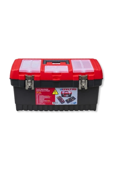 Plastik Takım Çantası Elektrikçi Set 19 Inch  23 Parça ürün görseli 1