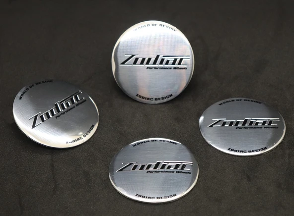 Jant Göbek Arma İthal Metal Sticker Zodiac Dizayn ürün görseli 1