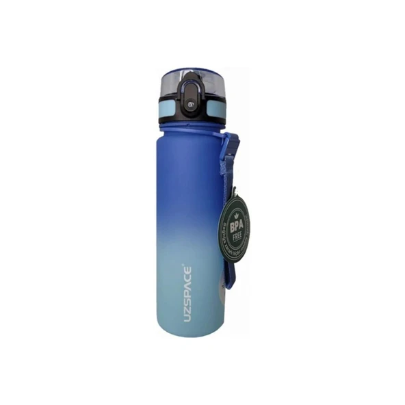 Vagonlife Uzspace 500 Ml Graident Renk  Tritan Su Matarası Dar Blue Light Blue 3026 ürün görseli 1
