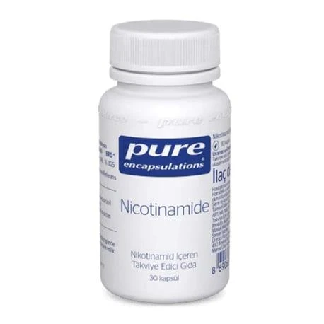 Pure Encapsulations Nicotinamide 30 Kapsül ürün görseli 1