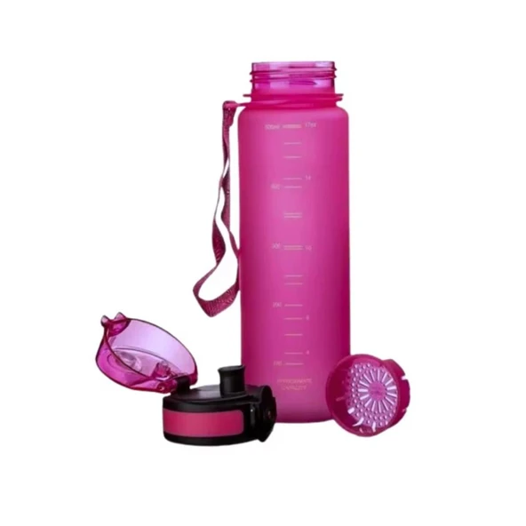 Vagon Life Uzspace 650 ml Tritan Matara 3037  Fuşya ürün görseli 1