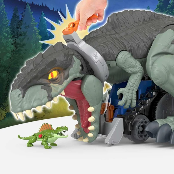 Imaginext Jurassic World Gürleyen Dev Dinozor imaginext - Resim 5
