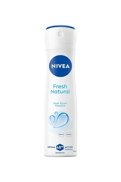 Nivea Fresh Natural 150 ml Kadın Deodorant ürün görseli 1