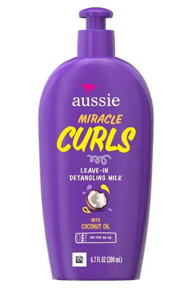 Aussie Miracle Curls Dolaşık Saç Açıcı Durulanmayan Saç Bakım Sütü 200ML ürün görseli 1