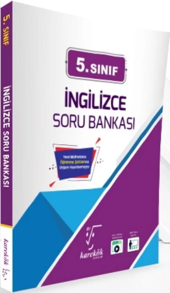 5. Sınıf İngilizce Soru Bankası Karekök Yayınları ürün görseli 1