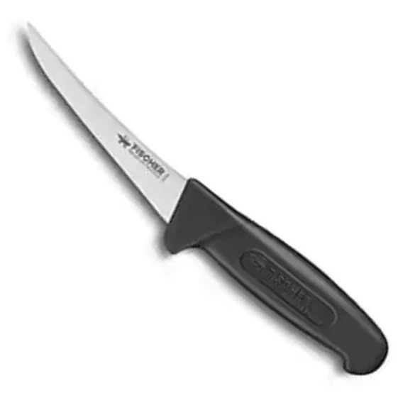Fischer Profinox 15cm Kavisli Sıyırma Bıçağı 1025-15 Siyah ürün görseli 1