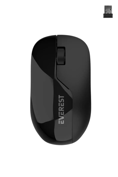 Everest SMW-973 Usb Siyah 2.4Ghz Kablosuz Mouse ürün görseli 1