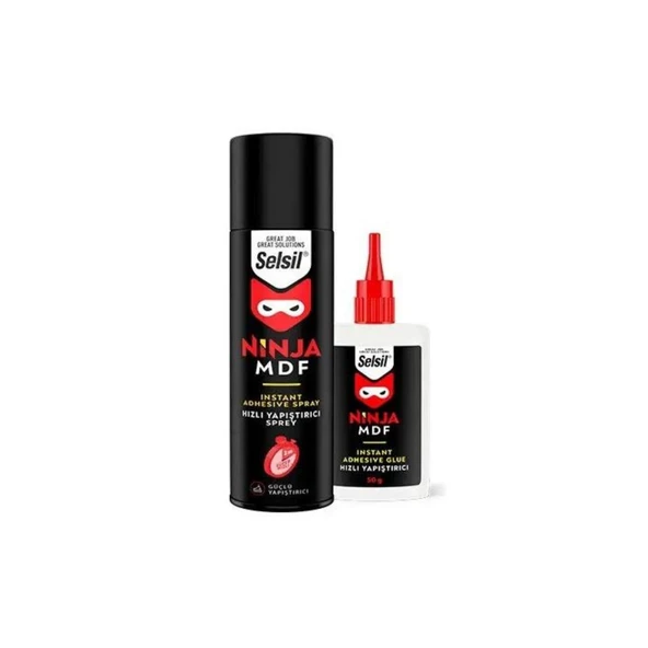 SELSIL MDF HIZLI YAPISTIRICI KIT 200ML ürün görseli 1