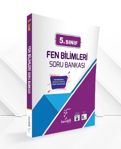 5. Sınıf Fen Bilimleri Soru Bankası Karekök Yayınları ürün görseli 1