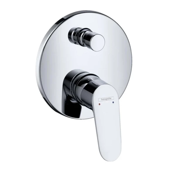 Hansgrohe Focus Ankastre Banyo Bataryası Krom ürün görseli 1