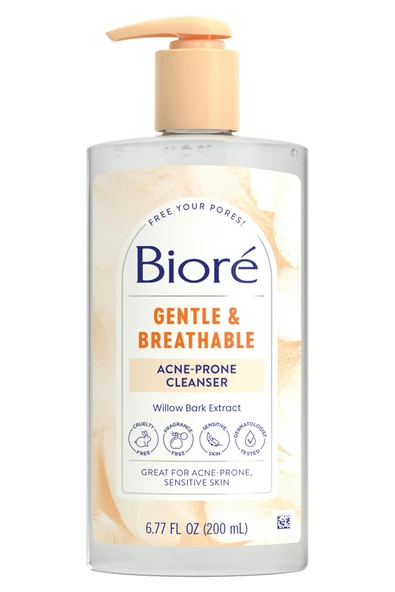 Biore Gentle & Breathable Akne Karşıtı Yüz Temizleme Jeli 200ML ürün görseli 1