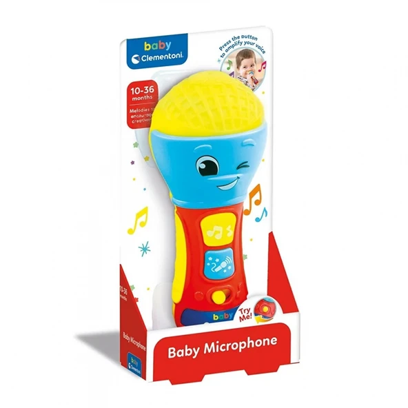 Baby Clementoni Bebek Mikrofonu 17913 - Resim 2