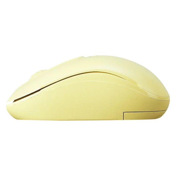 Everest SMW-666 Usb Sarı 2.4Ghz Optik Wireless Mouse - Resim 6