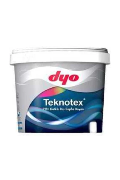 Dyo Teknotex Dış Cephe Boyası 0001 Beyaz 7,5 lt ürün görseli 1