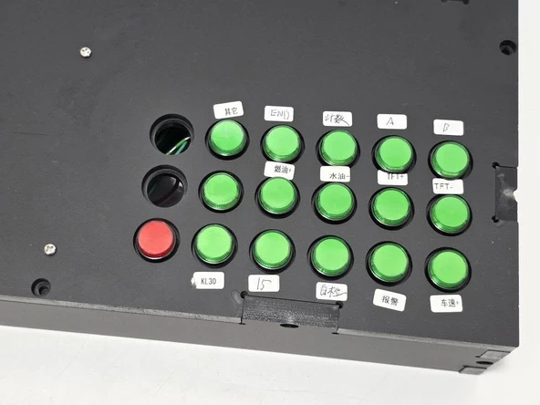 Test Platformu 16 Butonlu Kontrol Paneli - Resim 3