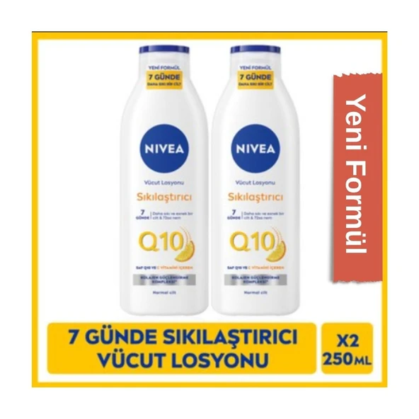 Nivea Q10 (Yeni Formül 7 Gün) 250ml x 2 Adet ürün görseli 1