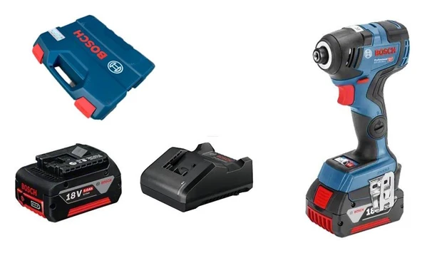 Bosch GDR 18V-200 C 2x5.0Ah Çift Akülü Somun Sıkma Makinesi ürün görseli 1