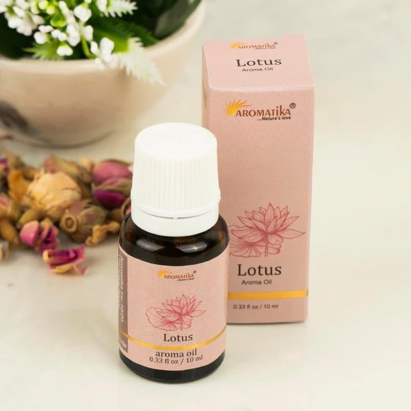 Aromatika Lotus aromatik yağ difüzör ve buhurdanlık kokusu 10 ml ürün görseli 1