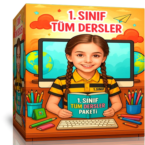 1. Sınıf Türkçe Eğitim Seti (Online Paket) ürün görseli 1