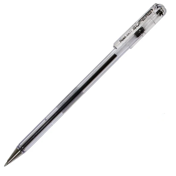 Pentel Bk77-A Tükenmez Kalem 07Mm Siyah 12 Adet ürün görseli 1