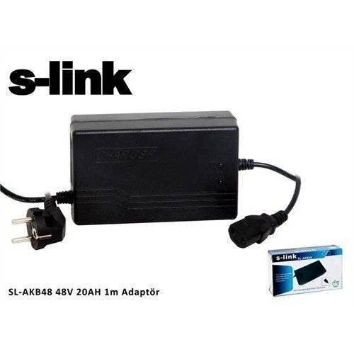 S-Link SL-AKB48 48V 20A Bisiklet Akü Şarj Adaptörü ürün görseli 1