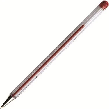 Pentel Bk77-B Tükenmez Kalem 07Mm Kırmızı 12 Adet ürün görseli 1