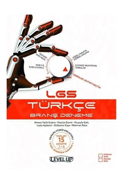 Tammat Lgs Türkçe 15 Li Branş Denemeleri Level Up ürün görseli 1