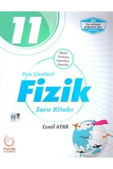 Palme 11.Sınıf Fizik Soru Kitabı Fen Liseleri ürün görseli 1