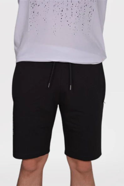 Uhlsport Erkek Siyah Pamuk Lazy  Şort 1119108 ürün görseli 1