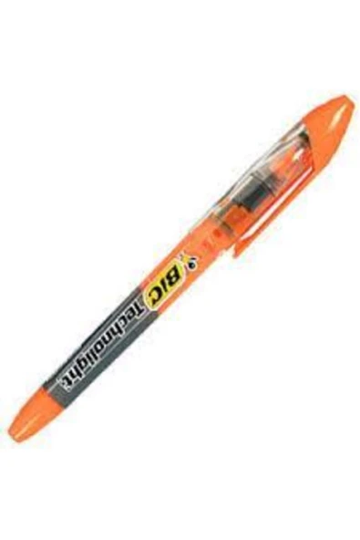 Bic Tecnolıght Fosforlu Kalem Turuncu 1.0-3.5Mm ürün görseli 1