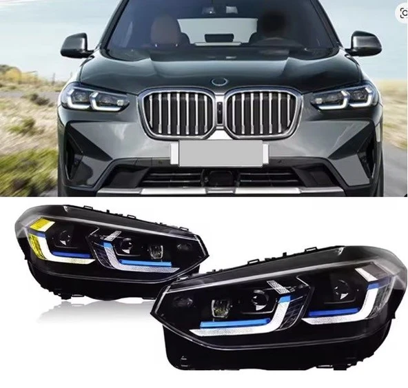 AUTOGP Bmw x3 g01 ön far lambası g01lci model laser görünüm ledli 2017 / 2020 ürün görseli 1