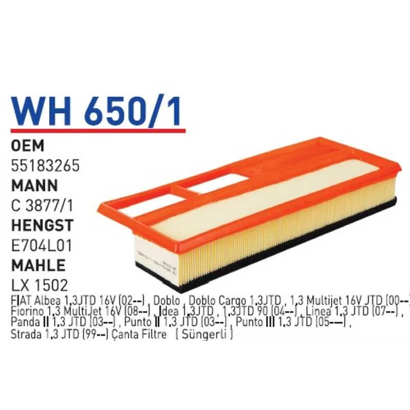 WH650/1 ürün görseli 1