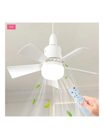 CATA KARAYEL FAN LED AMPUL / FAN LED BULP 85W 3 RENKLİ 3 KADEMELİ FAN AMPUL ürün görseli 1