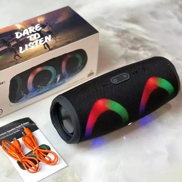 TT Charce5 RGB Aydınlatmalı Bluetooth Hoparlör USB/TF Kart ürün görseli 1