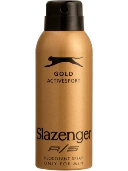 Slazenger Active Sport Gold Deo 150 ml - Erkek Deodorantı ürün görseli 1