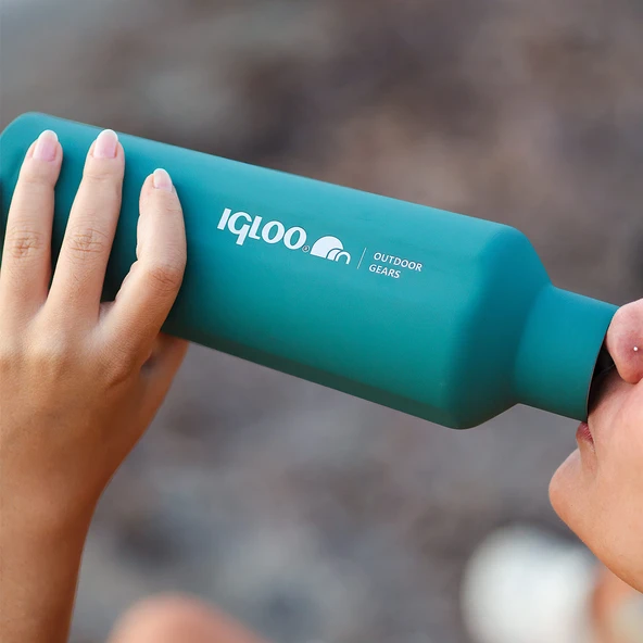 Igloo Pentagon Termos 750ml-YEŞİL - Resim 8