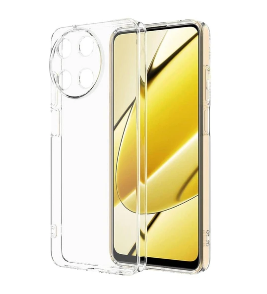 Tecno Spark 30 Pro Kılıf Kamera Korumalı Silikon Şeffaf Arka Kapak ürün görseli 1
