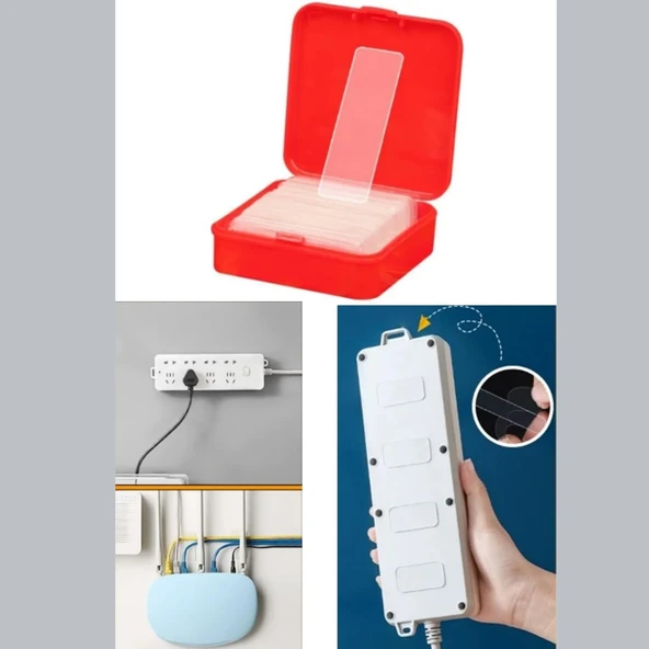 Mucit Home  Çok Amaçlı Çift Taraflı Bant Eşya Sabitleme Bandı 60 adet ürün görseli 1