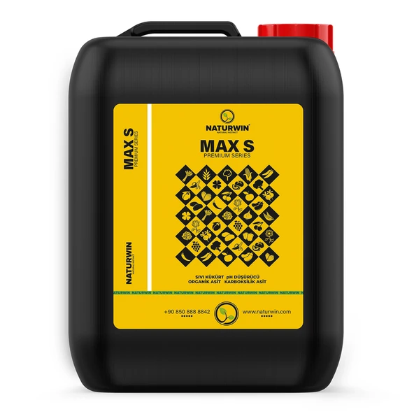 NATURWİN MAX S (PH DÜZENLEYİCİ-TUZLULUK GİDERİCİ) SIVI ASİT KOMPLEKSİ 20 LT ürün görseli 1