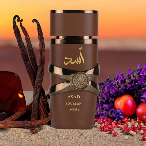 Lattafa Asad Bourbon 100ml - Resim 4